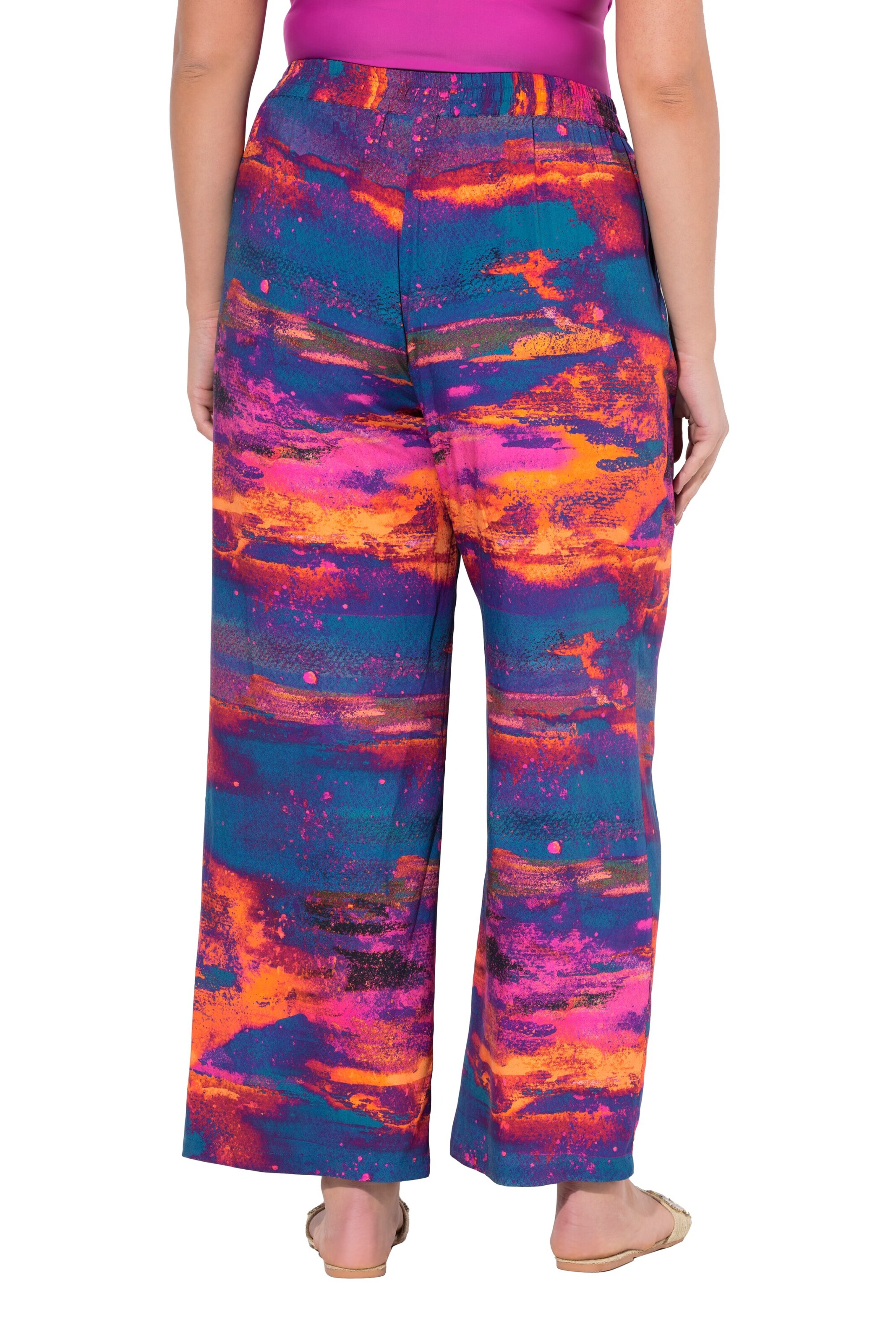 Ulla Popken Loose fit Pants in Mixed colors