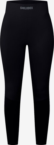 Smilodox Skinny Sportbroek 'Karlie' in Grijs: voorkant