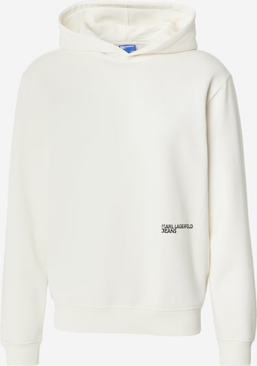 KARL LAGERFELD JEANS Sweater majica 'Karlism' veličine S u crna / bijela, Pregled proizvoda