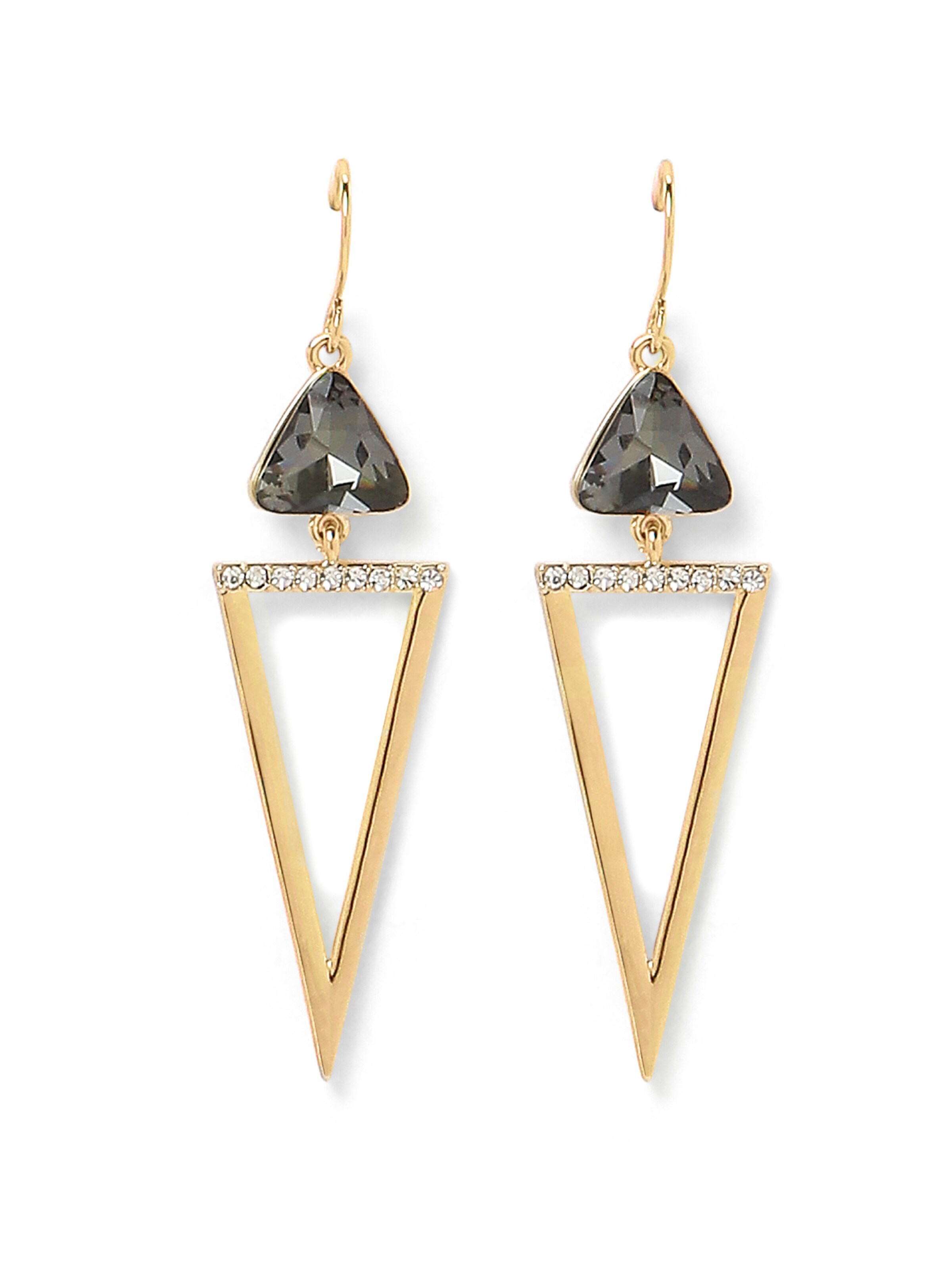 MISH Earrings 'Layla' in Gold: front