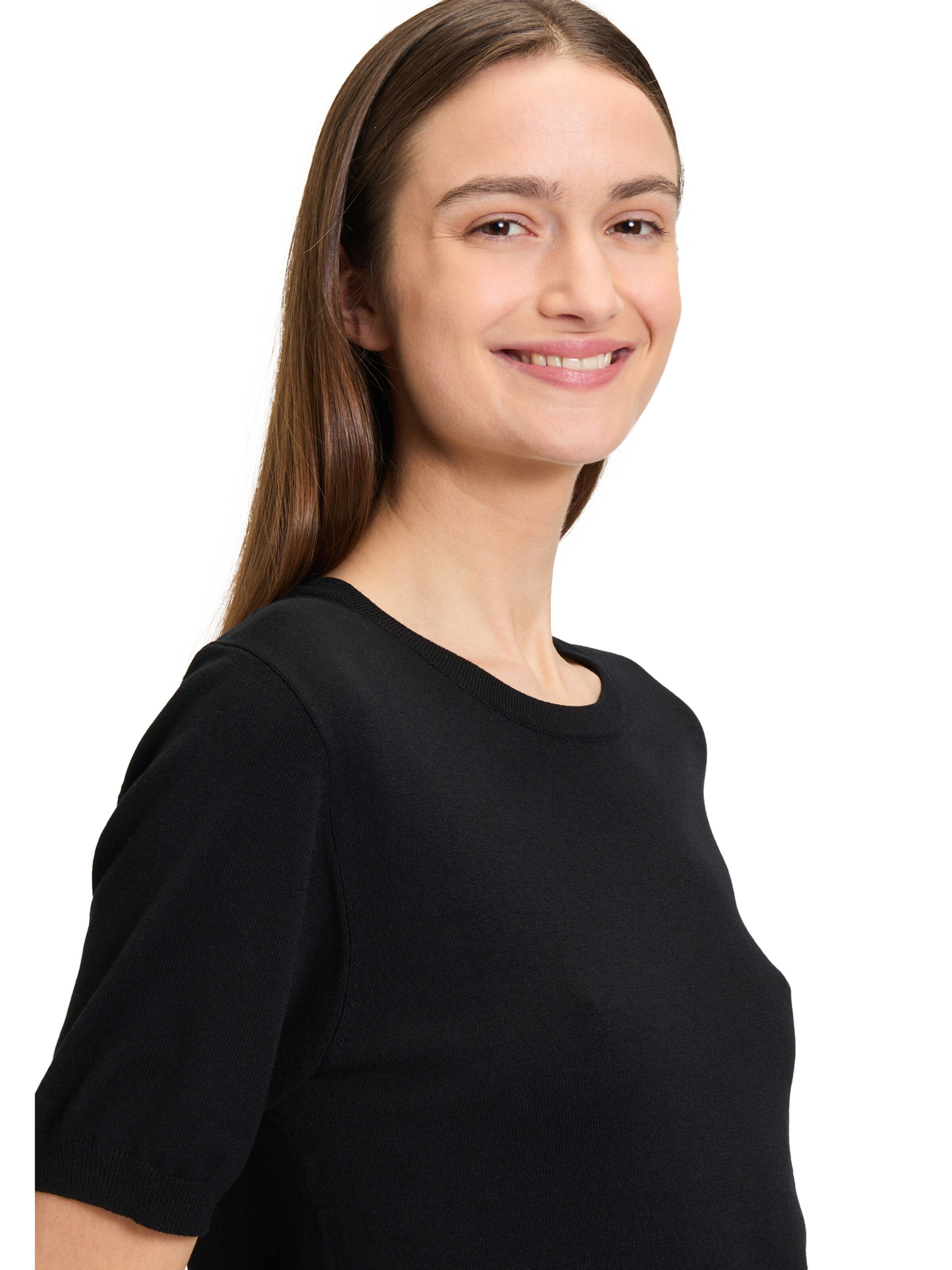 Pull-over Betty & Co en noir