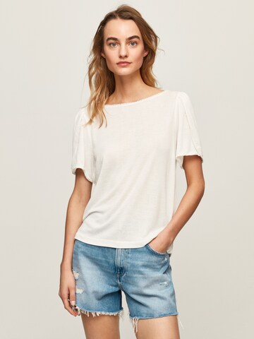 Pepe Jeans Shirt 'Petra' in White: front