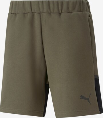 PUMA Workout Pants 'Team Cup' in Green: front