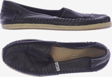 TOMS Halbschuh 36,5 in Schwarz: predná strana