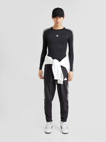 ADIDAS PERFORMANCE Funkční tričko – černá