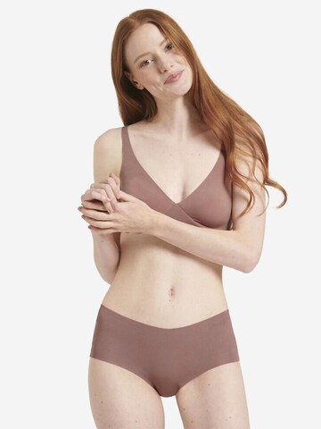 SLOGGI Boyshorts 'ZERO Modal 2.0' in Brown