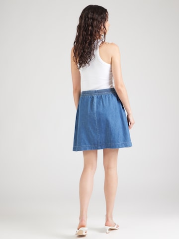 Jupe 'ONLLOLA' ONLY en bleu