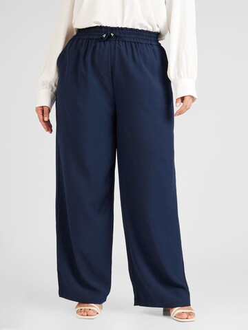 regular Pantaloni 'Fenna' di ABOUT YOU Curvy in blu: frontale