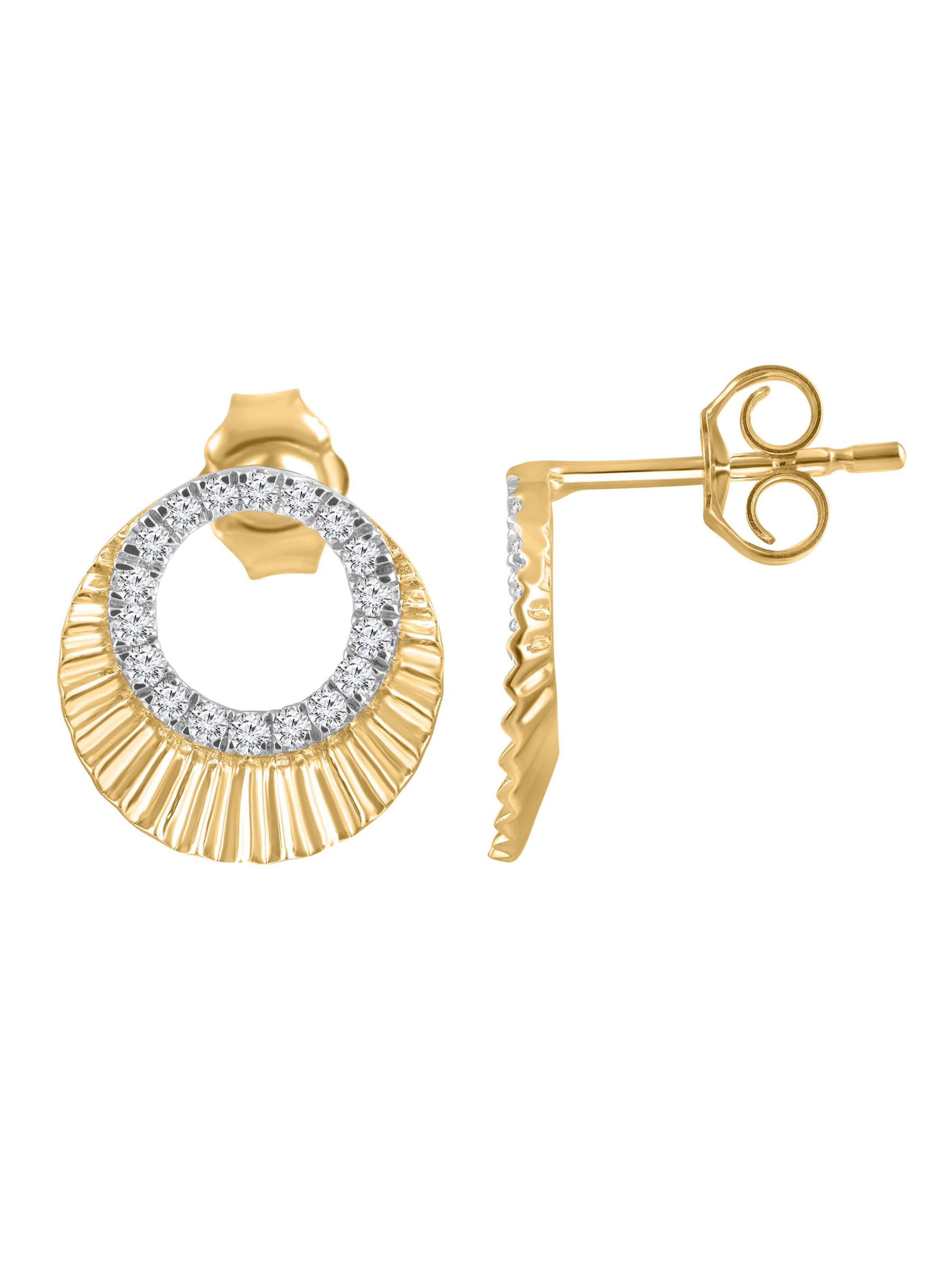 Diamant Exquis Earrings in Gold