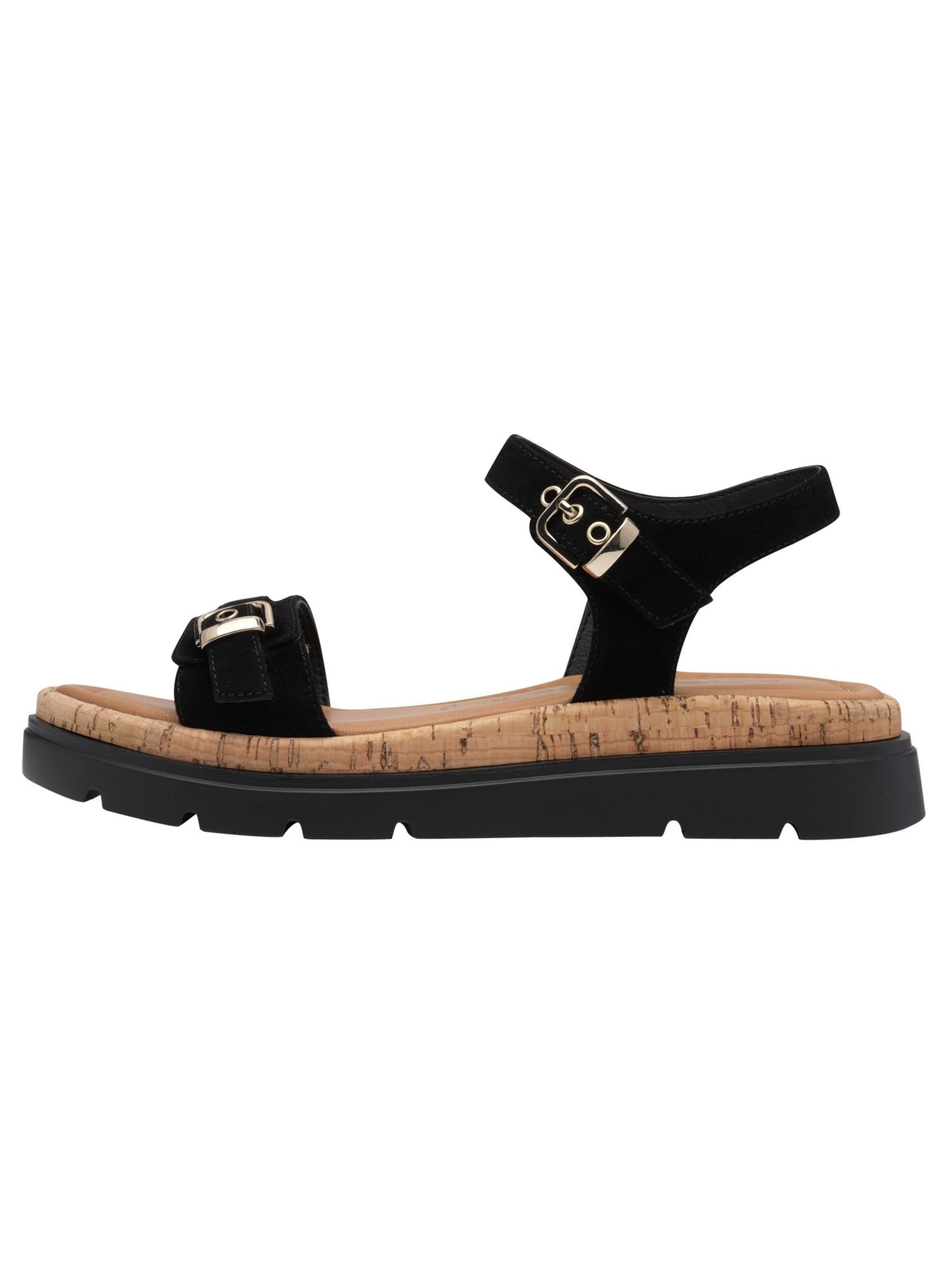 Tamaris Sandalen met riem in Zwart