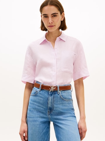 TOMMY HILFIGER Bluse 'Ess' in Lila: Vorderseite