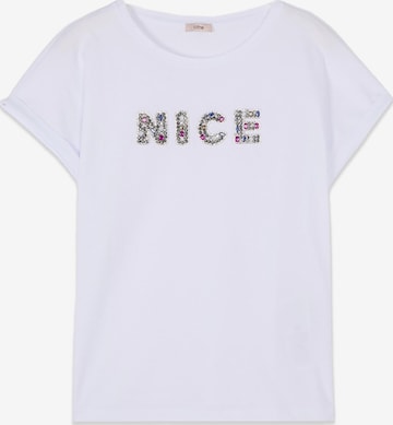 T-shirt oltre en blanc : devant
