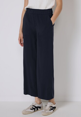 Street One Studio Loose fit Pants in Blue: front