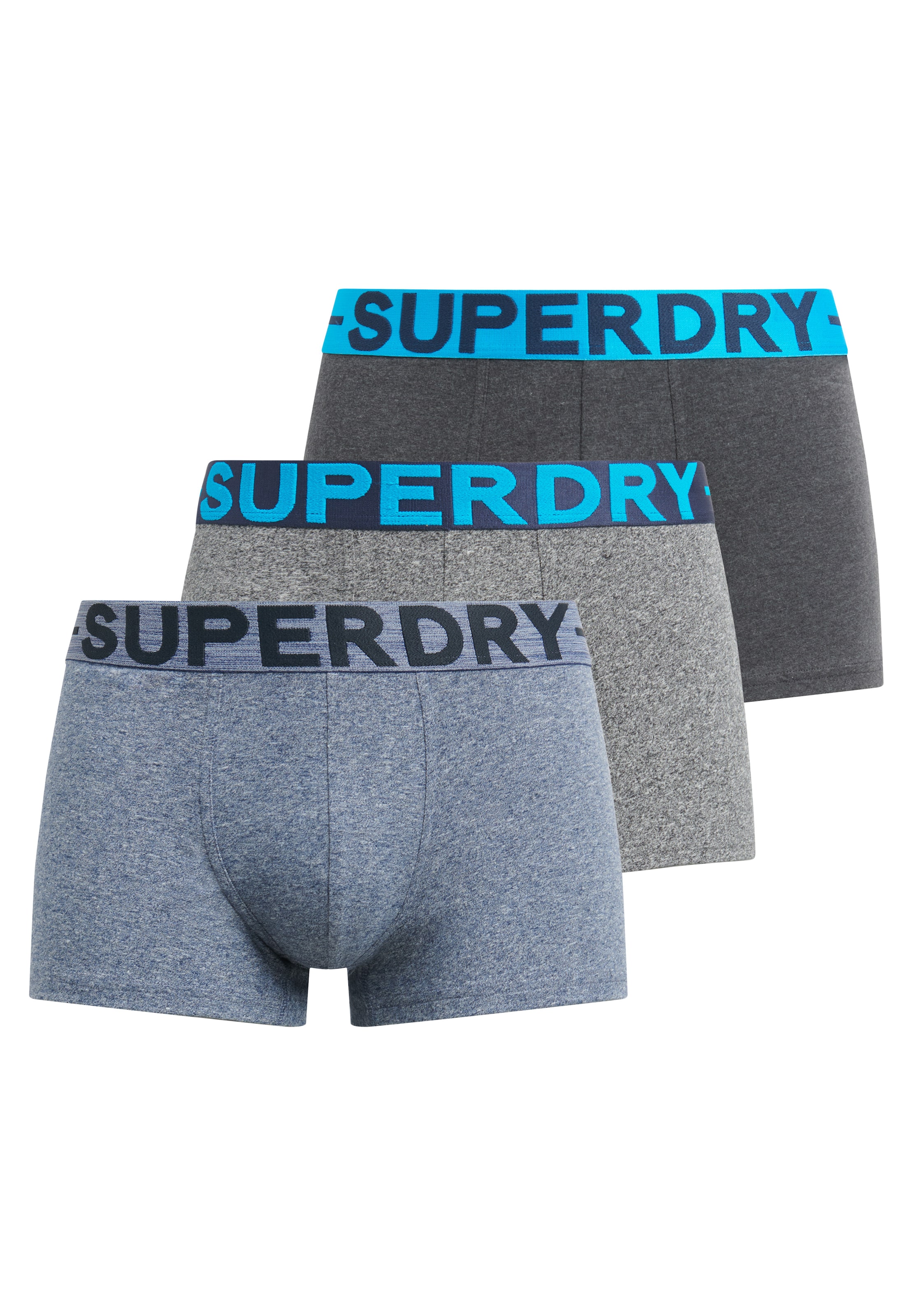 Superdry Boxershorts in Grijs: voorkant