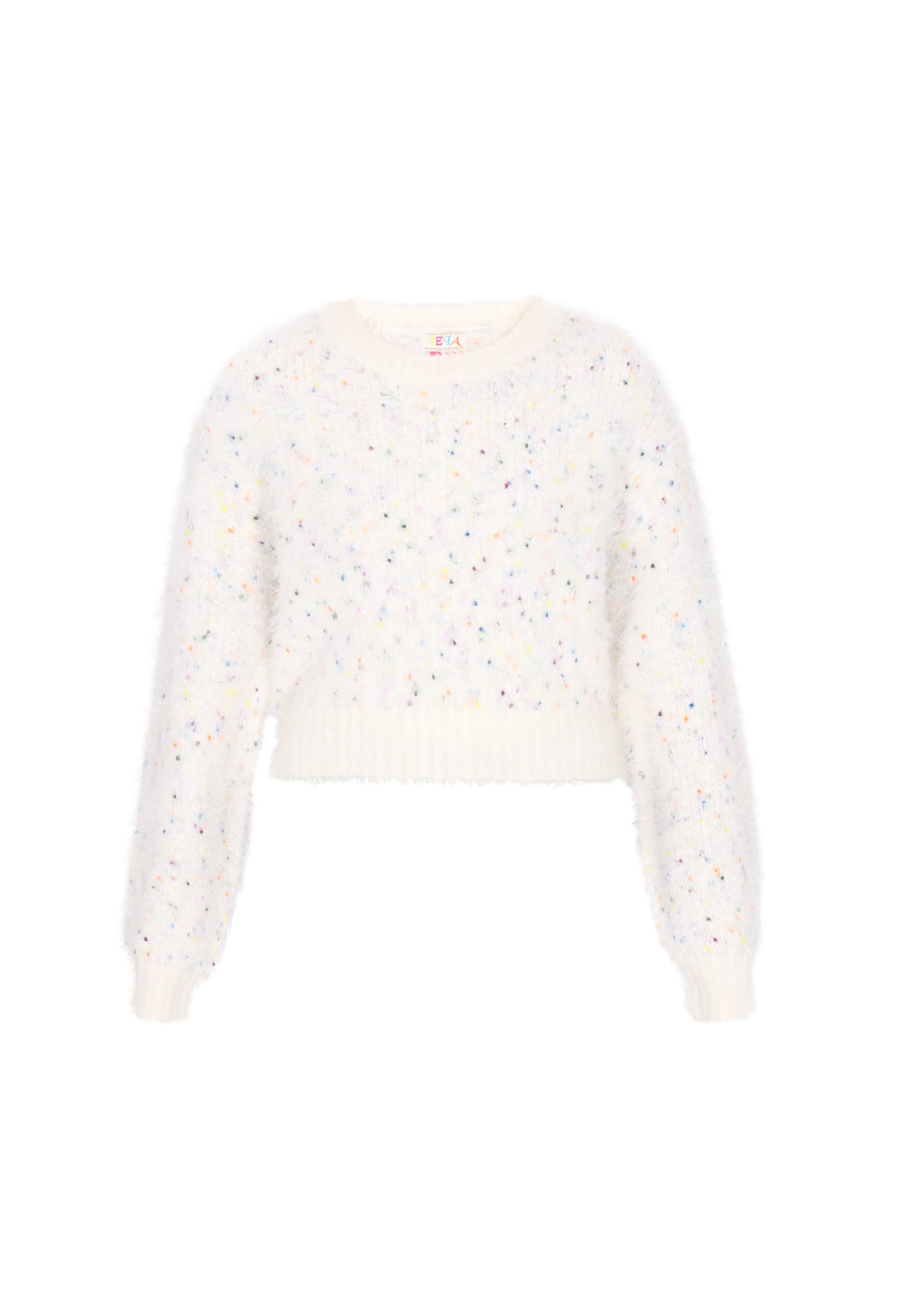 IZIA Sweater in White: front