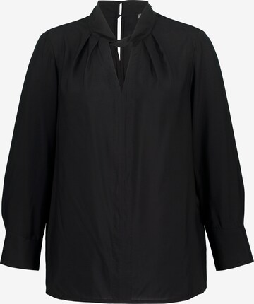 Ulla Popken Blouse in Black: front