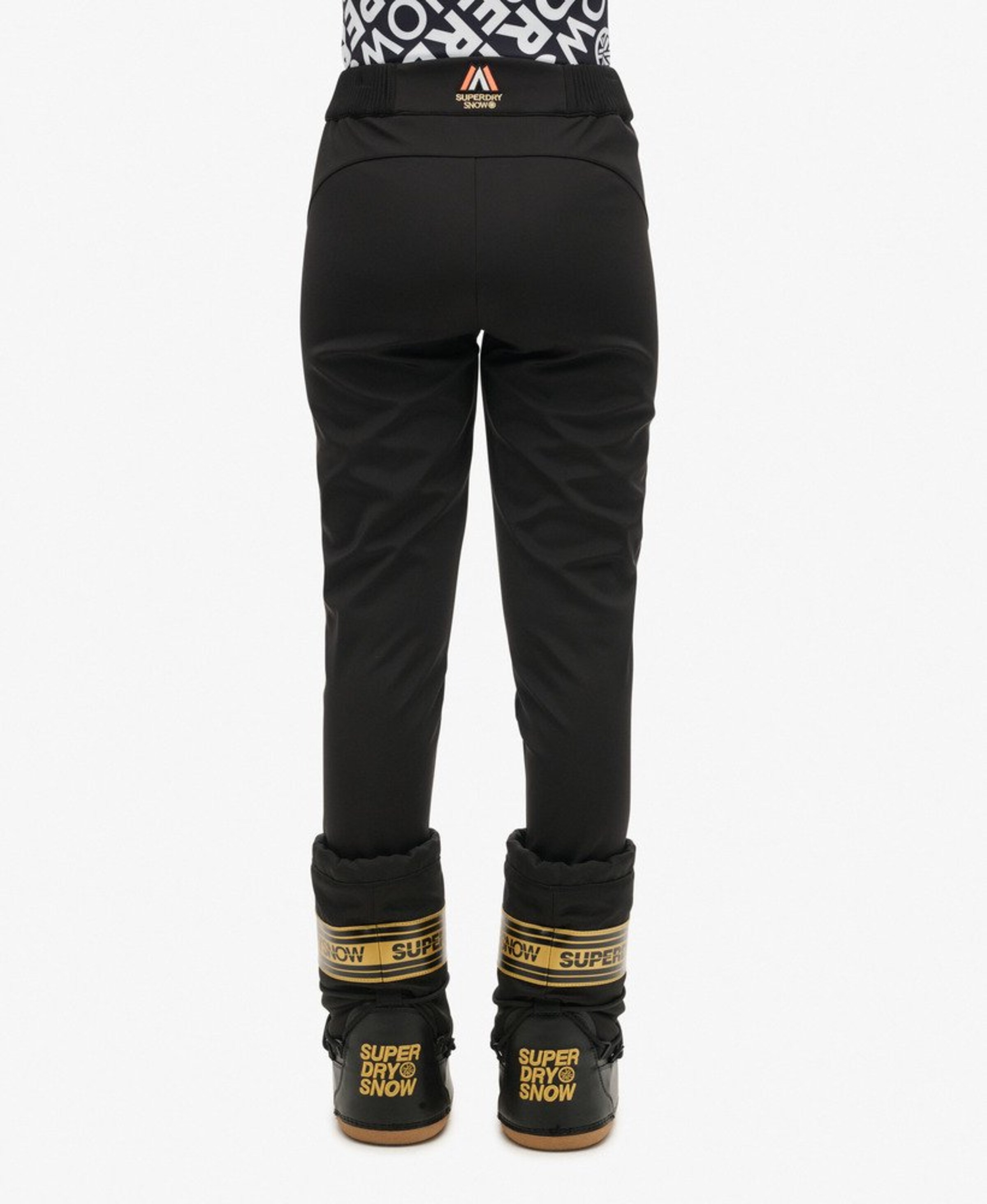 Coupe slim Pantalon de sport Superdry en noir