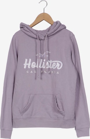 HOLLISTER Sweatshirt & Zip-Up Hoodie in S in Purple: front