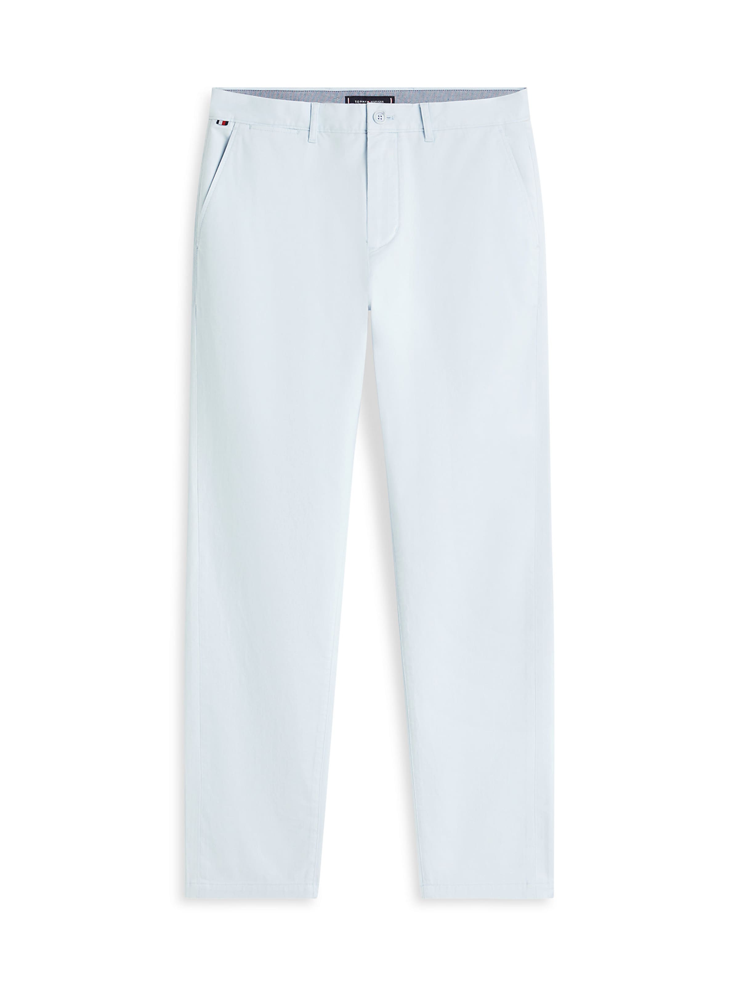 Pantalon TOMMY HILFIGER en blanc : devant