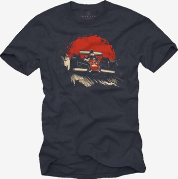 MAKAYA Shirt in Grau: Vorderseite