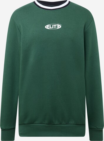 Sweat-shirt JACK & JONES en vert : devant