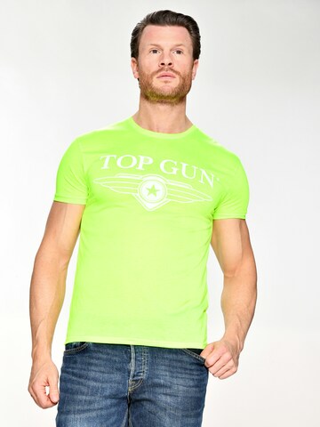 TOP GUN Shirt ' Radiate ' in Yellow