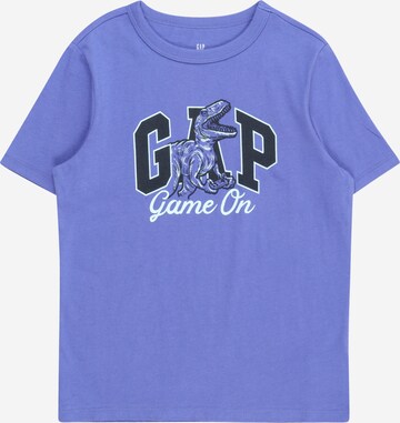 T-Shirt GAP en violet : devant