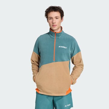 ADIDAS TERREX Sports sweater in Green: front
