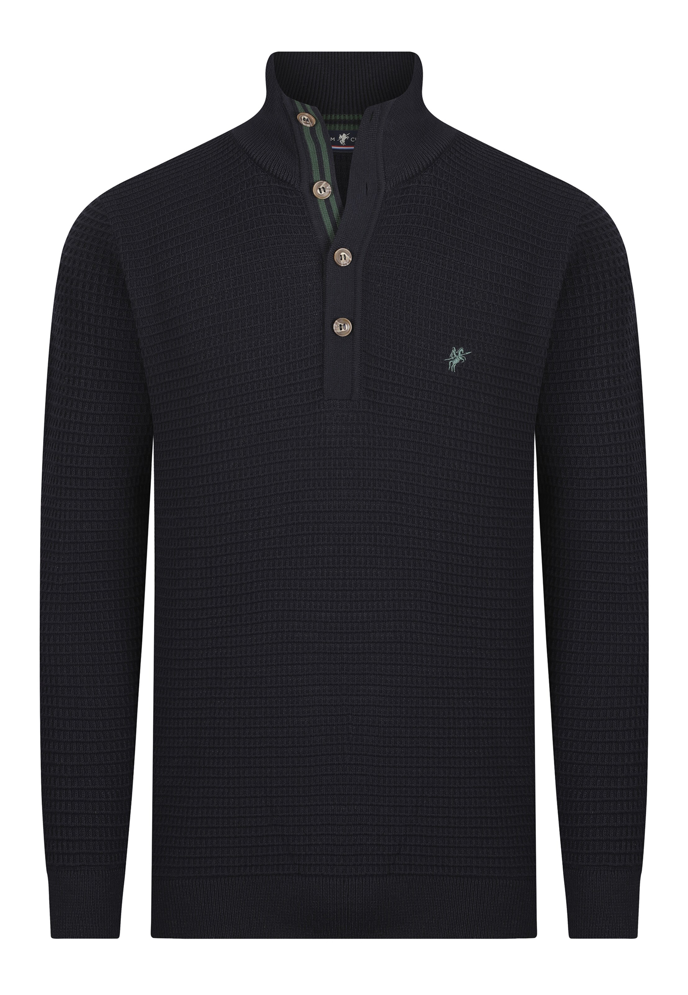DENIM CULTURE Sweater Lindon in Navy ABOUT YOU
