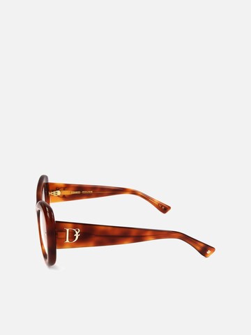 DSQUARED2 Zonnebril 'Dsquared2 D2 0138 Beige havana 52/23/140 WOMAN Eyewear Frame' in Beige