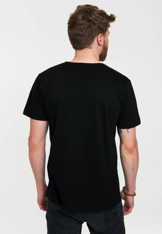 LOGOSHIRT Shirt 'Say Your Prayers' in Black