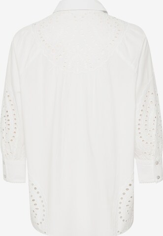 Cream Blus 'Rihanna' i vit