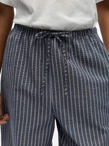 Wide Leg Pantalon 'OBJLunia' OBJECT en bleu