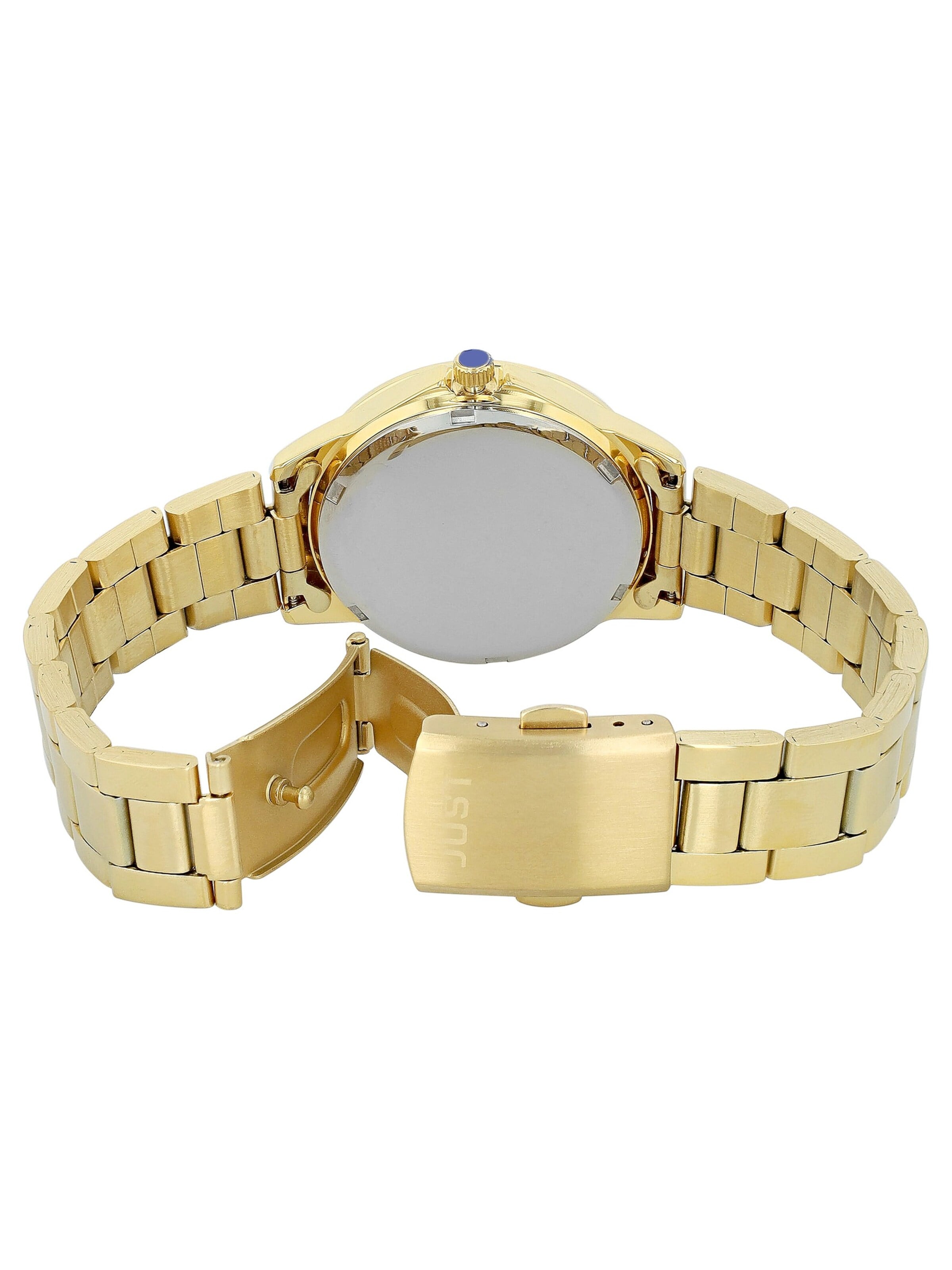 JUST Analog Watch 'Datumsanzeige' in Gold