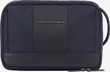 Piquadro Toiletry Bag in Black: front