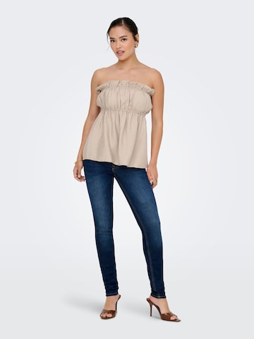 Haut 'ONLLINO' ONLY en beige