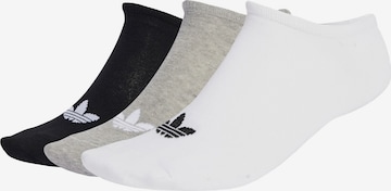 ADIDAS ORIGINALS Ponožky 'Liner 3 Pairs' – šedá: přední strana