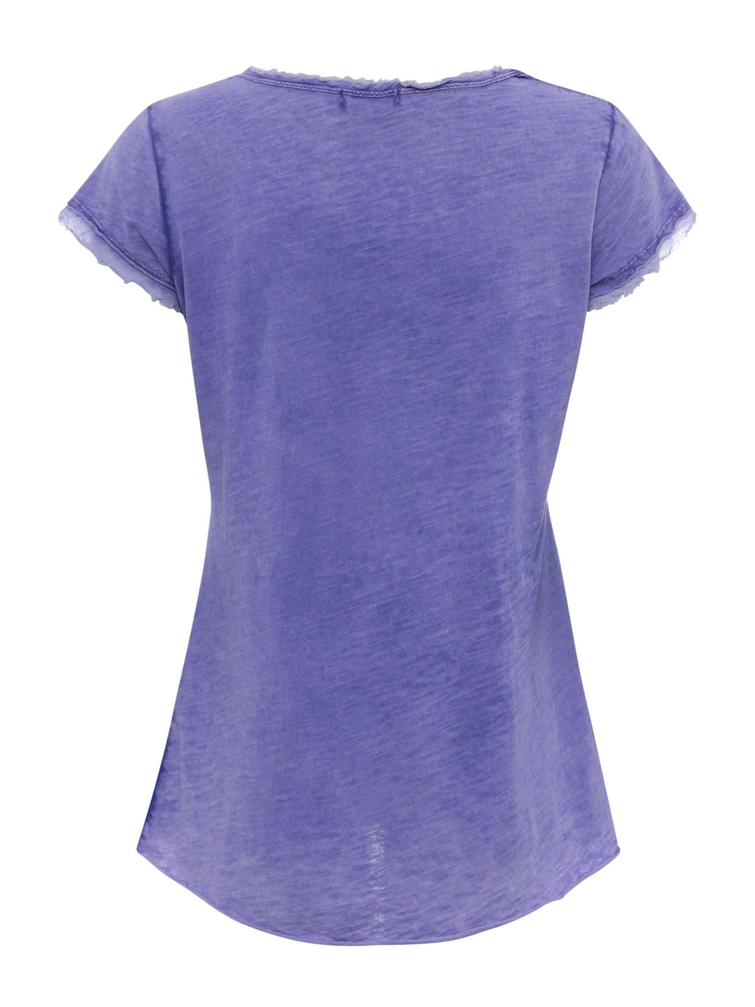 Zwillingsherz Μπλουζάκι 'Positive Mind' σε λιλά