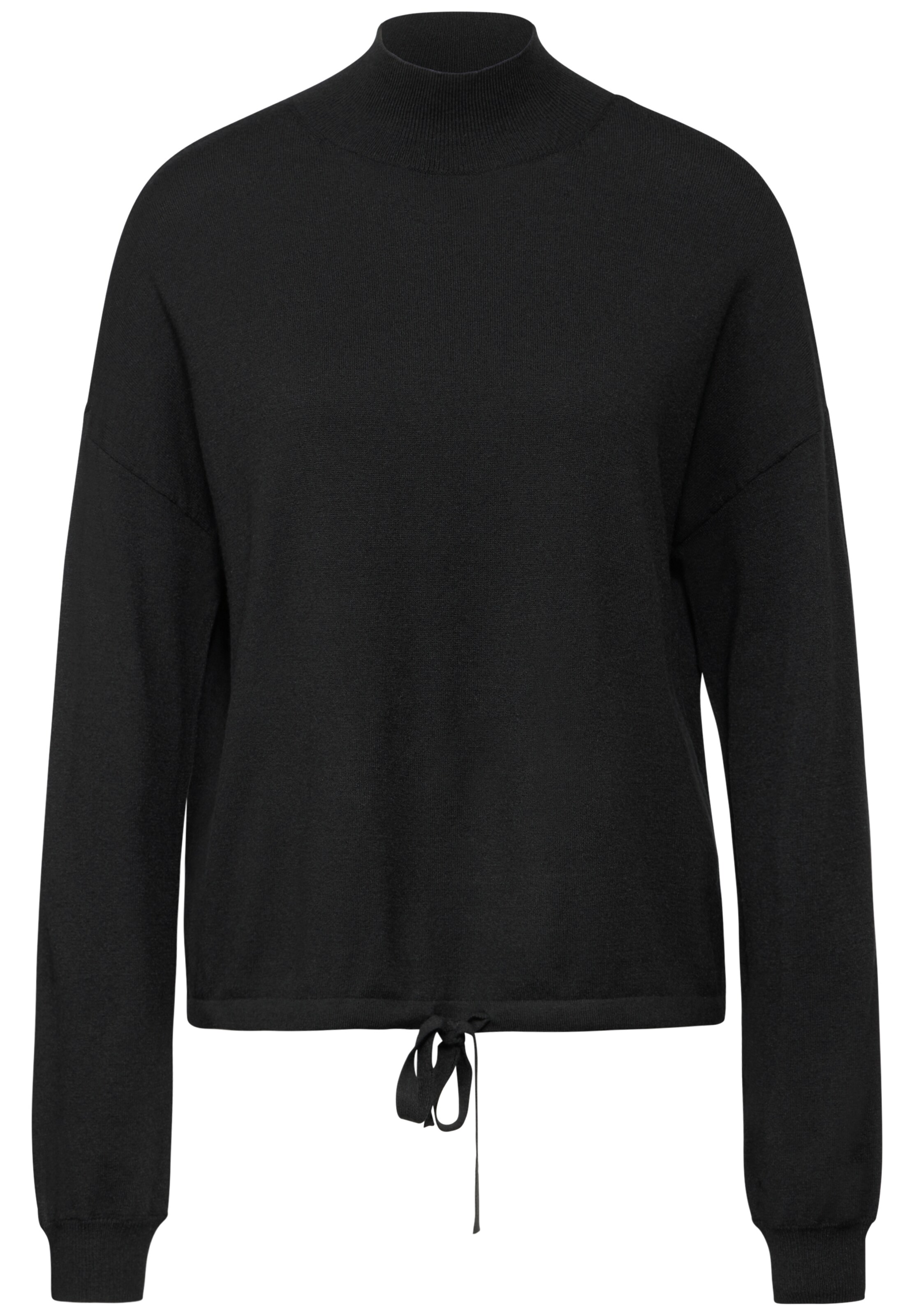 STREET ONE Sweater in Black: front