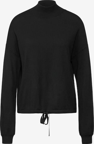 STREET ONE Sweater in Black: front