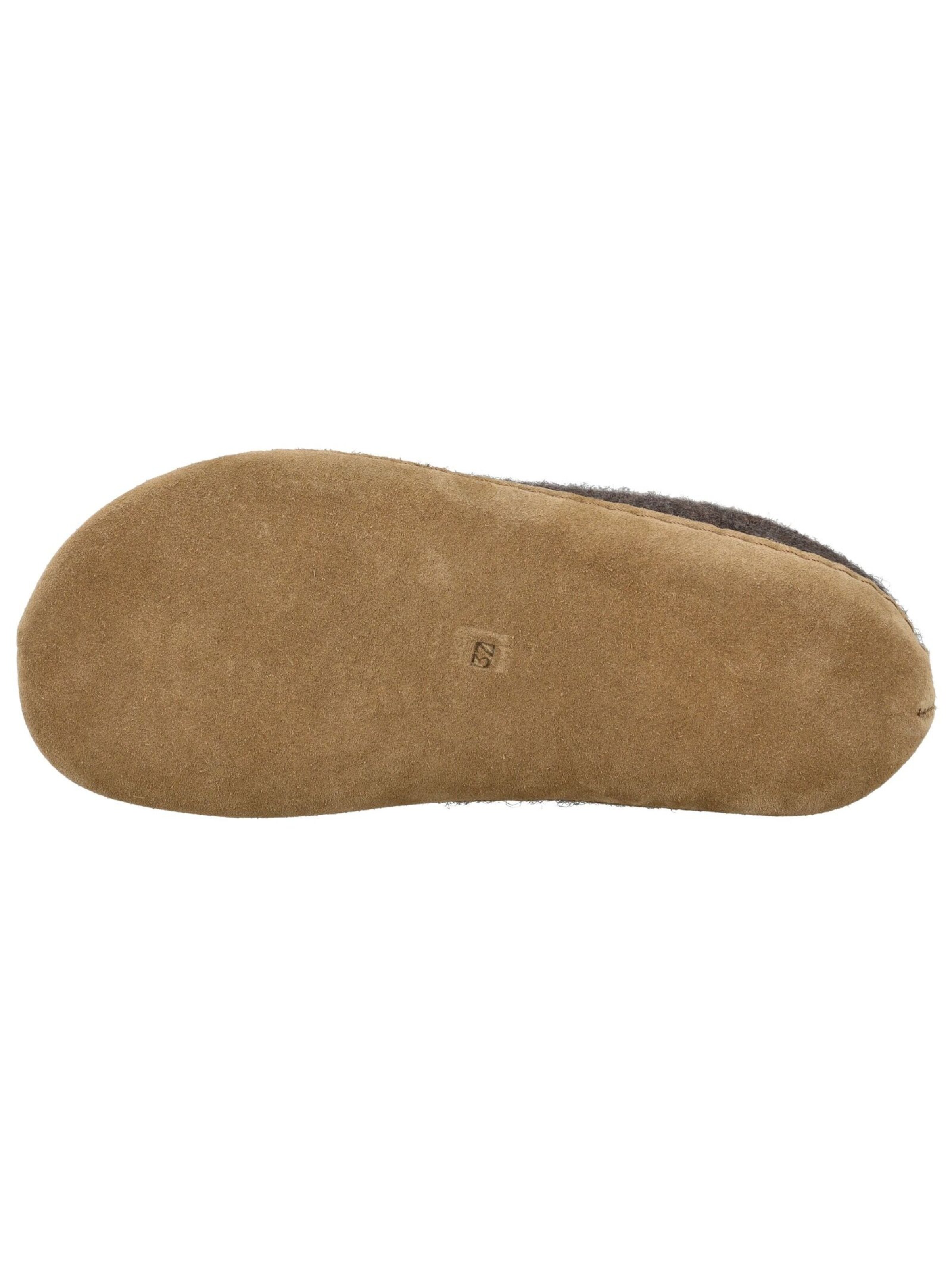HAFLINGER Slippers in Brown