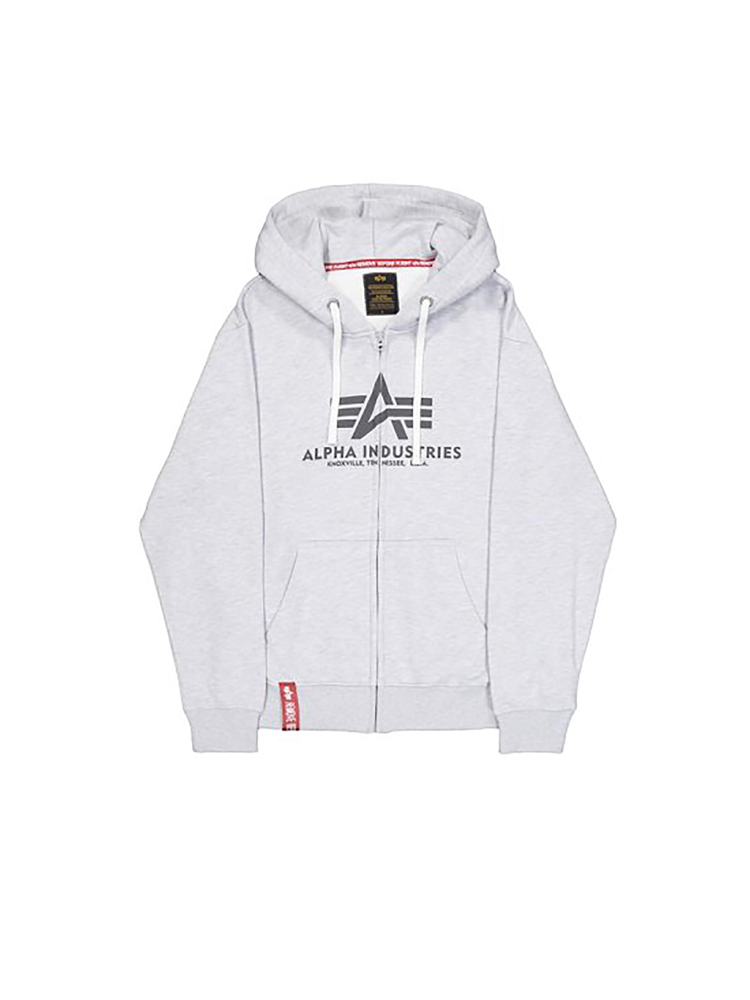 ALPHA INDUSTRIES Sweatshirt 'Basic'‌‌‌ in Grau: Vorderseite
