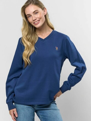 U.S. POLO ASSN. Svetr ' Macy ' – modrá: přední strana