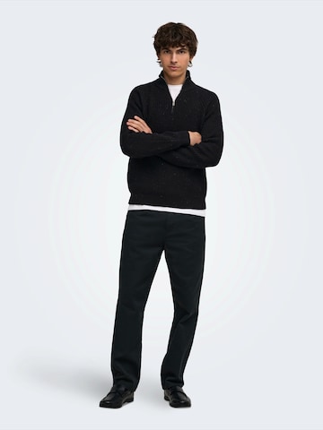 Only & Sons - Jersey 'ONSLOGAN' en negro