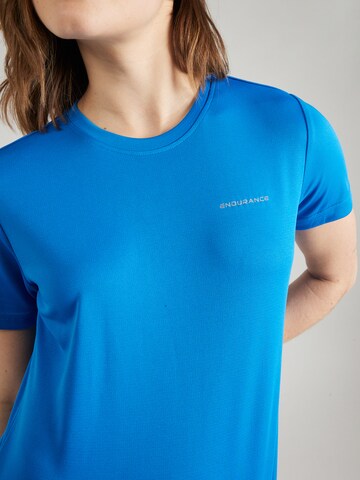 ENDURANCE - Camisa funcionais 'Vista' em azul