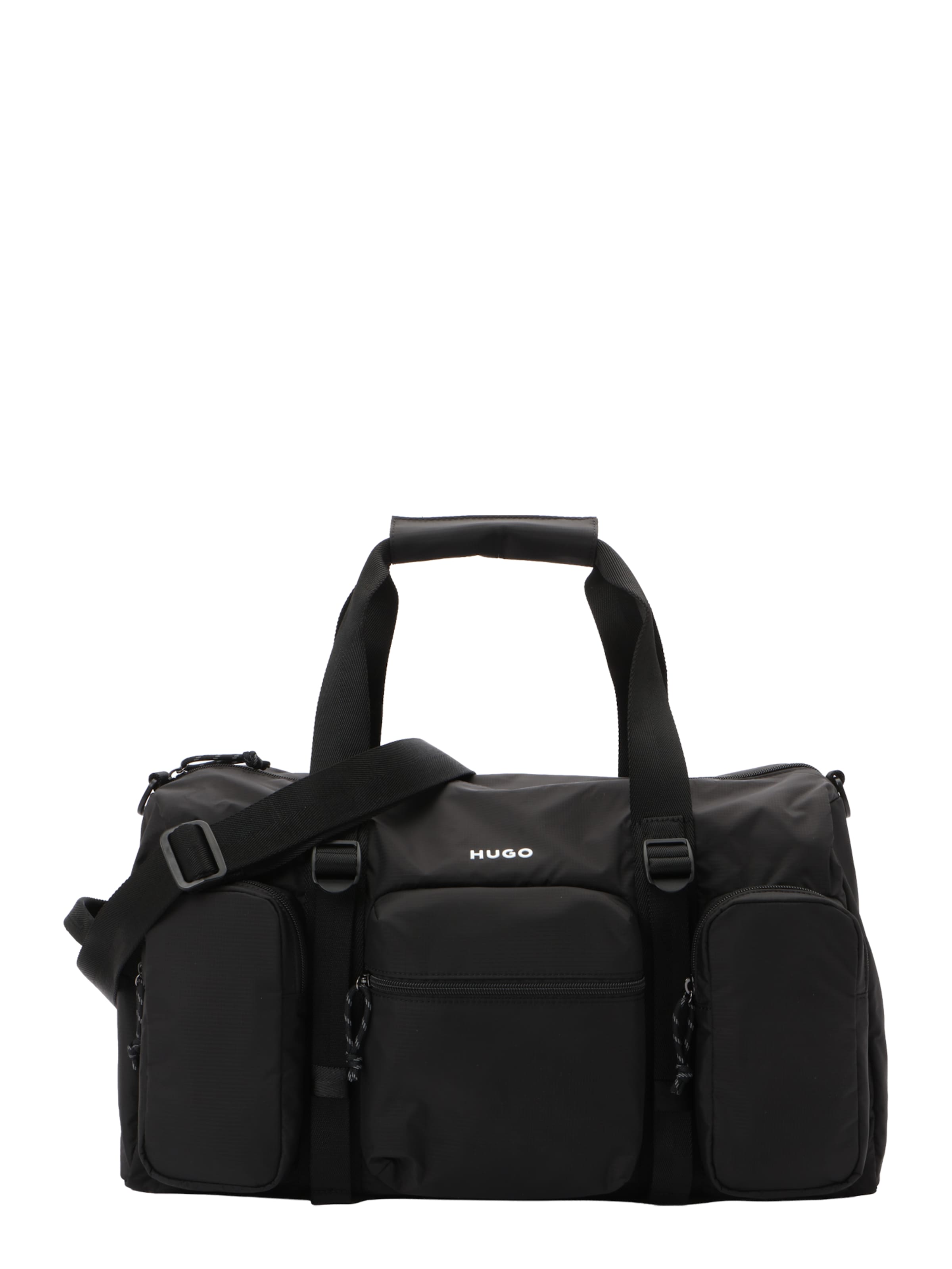 HUGO Reisikott 'EVERETT', värv must: eest vaates