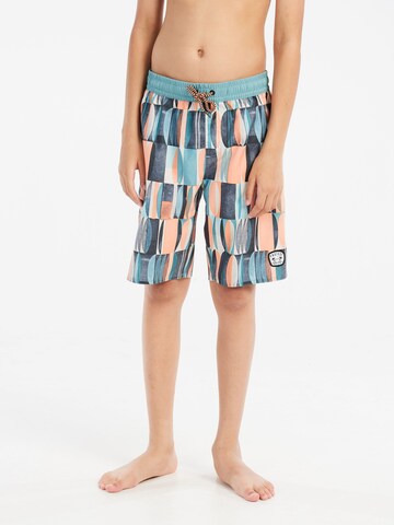 PROTEST Badeshorts 'PRTWarner JR' in Grün: Vorderseite