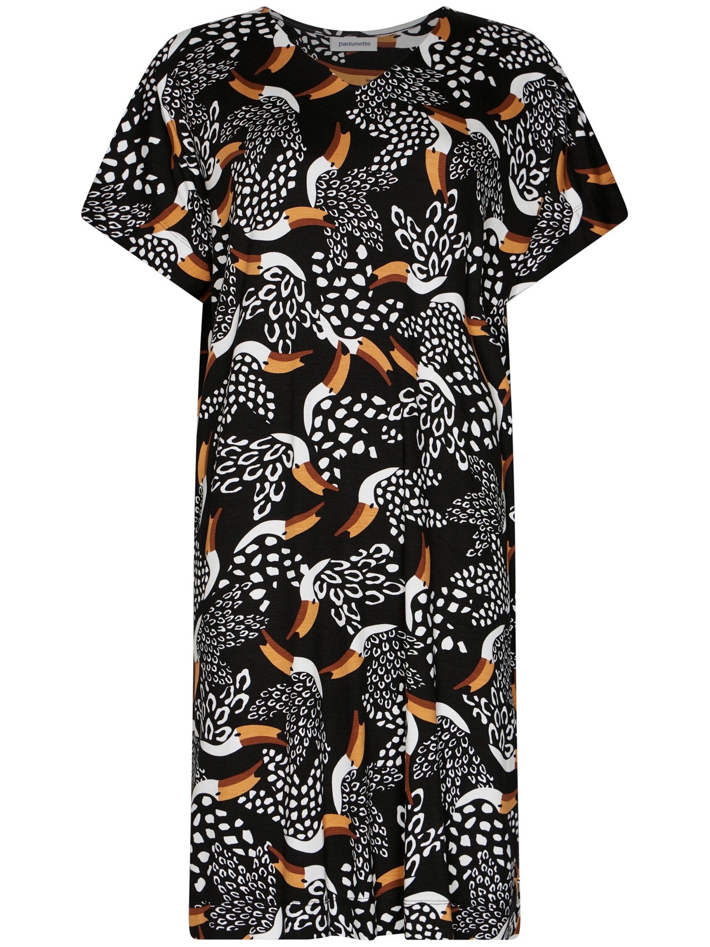 Pastunette Beach Dress in Black: front