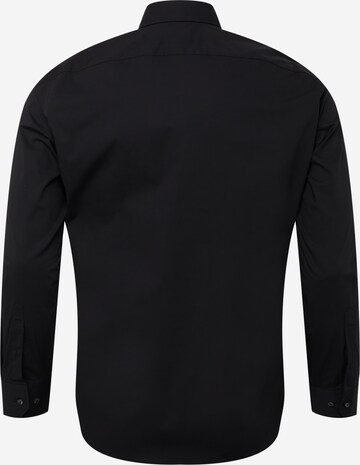 Coupe regular Chemise 'Joe' BOSS en noir