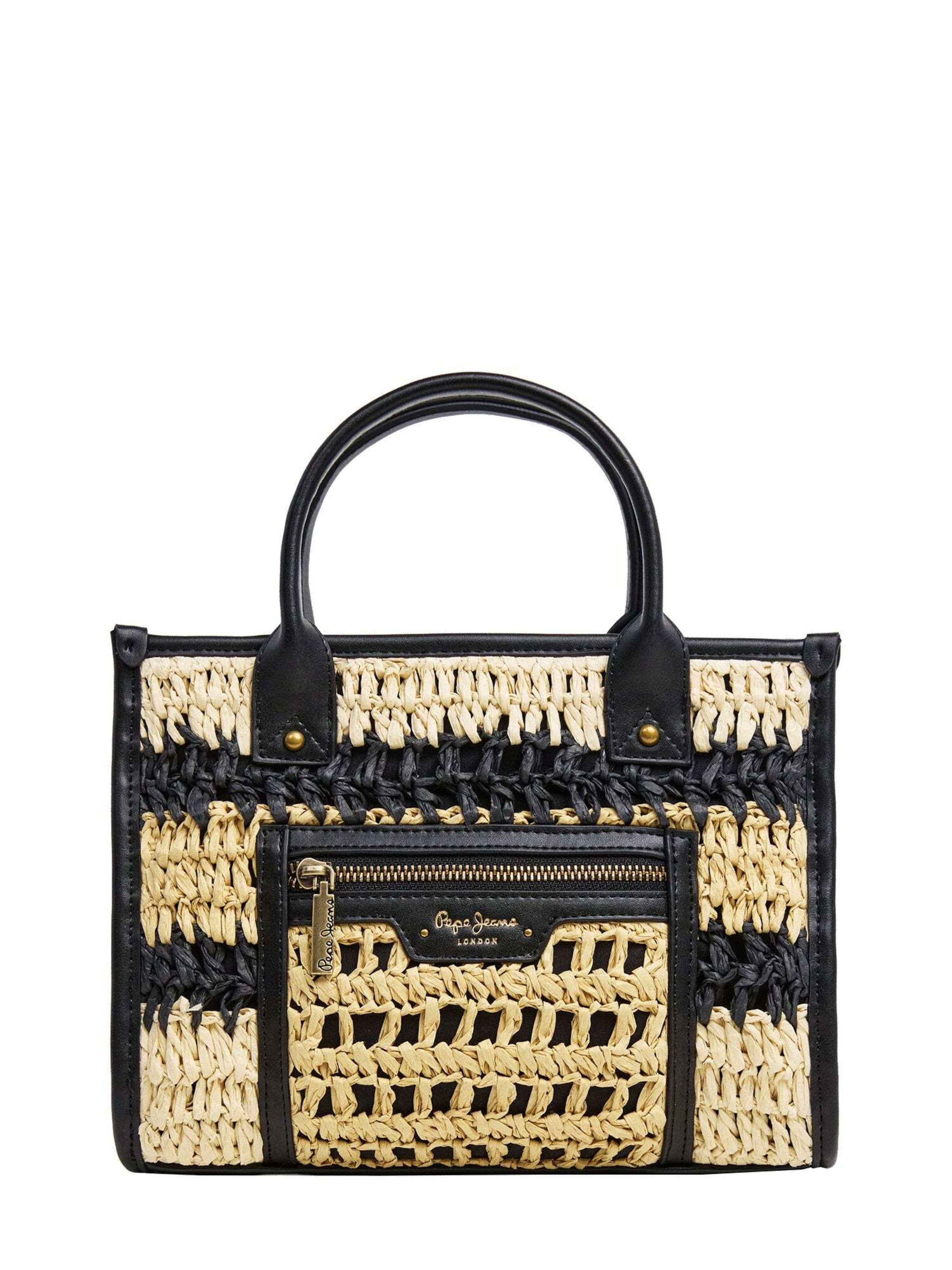 Borsa a mano 'Zadie London' di Pepe Jeans in nero: frontale